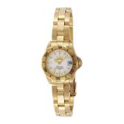 Pro Diver Dames Quartz Horloge Invicta Watches , Yellow , Dames