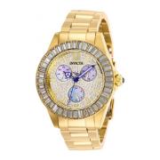 Gouden Wijzerplaat Quartz Horloge - Angel Collection Invicta Watches ,...