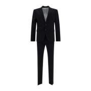 Klassiek wollen pak met blazer en broek Dsquared2 , Black , Heren