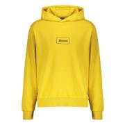 Katoenen hoodie Laminar Couture Engineering Herno , Yellow , Heren