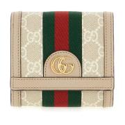 Stijlvolle Portemonnee Gucci , Beige , Dames