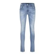 Hyperflex Slim-Fit 5-Pocket Jeans Replay , Blue , Heren