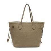 Pre-owned Leather louis-vuitton-bags Louis Vuitton Vintage , Beige , D...