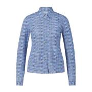 Gestreepte Blouse Caliban , Blue , Dames