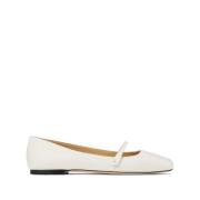 Witte platte schoenen Elegant stijl Jimmy Choo , Beige , Dames