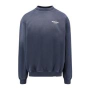 Vintage Owners Club Sweatshirt met Logo Represent , Blue , Heren