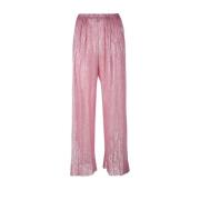 Lichtroze pyjamabroek Forte Forte , Pink , Dames