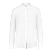 Zijden blend overhemdjurk met knoopsluiting PS By Paul Smith , White ,...