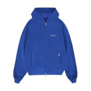 Logo Hoodie Represent , Blue , Heren