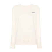 Vintage Wit Jersey Sweatshirt Autry , White , Dames