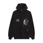 Katoenen Printed Hoodie Represent , Black , Heren