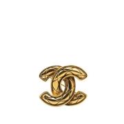 Pre-owned Yellow Gold chanel-jewelry Chanel Vintage , Yellow , Dames