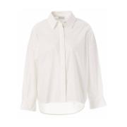 Gitana Witte Blouse Lange Mouw JC Sophie , Beige , Dames