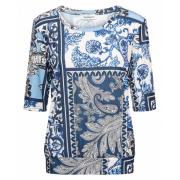 Paisley Patchwork T-shirt Lucille &Co Woman , Multicolor , Dames