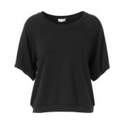 Galore Korte Mouw Sweater JC Sophie , Black , Dames