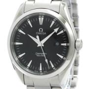 Pre-owned Stainless Steel watches Omega Vintage , Black , Heren