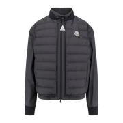 Jas met Afneembare Vest en Ritssluiting Moncler , Black , Heren