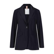 Tijdloze Elegantie Blazer Duno , Blue , Dames