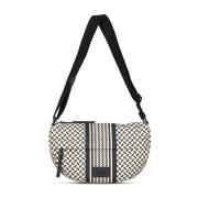 Stijlvolle Crossbody Tas met Verstelbare Band Lala Berlin , White , Da...