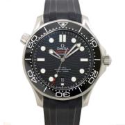 Pre-owned Stainless Steel watches Omega Vintage , Black , Heren