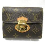 Pre-owned Canvas wallets Louis Vuitton Vintage , Brown , Dames