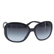 Pre-owned Plastic sunglasses Chanel Vintage , Black , Unisex