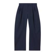 Blauwe Broek voor een Stijlvolle Look The Attico , Blue , Dames