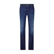 Slim-Fit 5-Pocket Rits Jeans Tramarossa , Blue , Heren