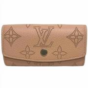 Pre-owned Leather wallets Louis Vuitton Vintage , Pink , Dames