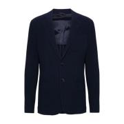 Stijlvolle Ubv4 Jas voor Mannen Giorgio Armani , Blue , Heren