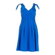 Blauwe Jurk Moschino , Blue , Dames