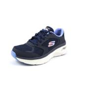 Blauwe Casual Schoenen Skechers , Blue , Dames