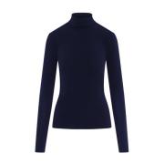 Elegante coltrui met lange mouwen Marc Cain , Blue , Dames