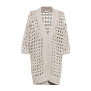 Roze & Paarse Gebreide Top Brunello Cucinelli , Gray , Dames