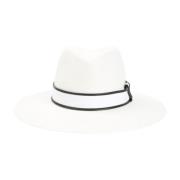 Witte Hoed met Stijl C159 Brunello Cucinelli , White , Dames