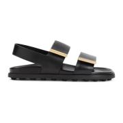 Zwarte Nero Sandalen voor Vrouwen Tod's , Black , Dames