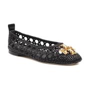 Elegante Ballet Flats voor Vrouwen Tory Burch , Black , Dames