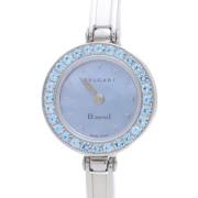 Pre-owned Metal watches Bvlgari Vintage , Blue , Dames