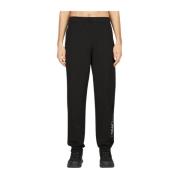 Logo Print Trainingsbroek Moncler , Black , Heren