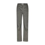 New York Corduroy Broek Mason's , Green , Dames