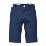 Klassieke Slim-Fit Shorts Tramarossa , Blue , Heren