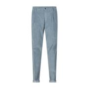 Corduroy broek met moderne stijl Mason's , Blue , Heren