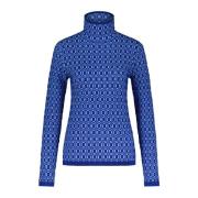 3D Jacquard Wolmix Coltrui Shirt Marni , Blue , Dames