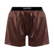 Zijden shorts Tom Ford , Brown , Dames