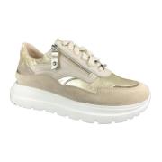 Casual Sneaker Schoenen Footnotes , Beige , Dames