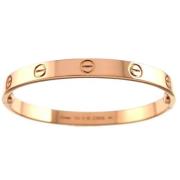 Pre-owned Rose Gold bracelets Cartier Vintage , Pink , Dames