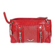 Leren Tas in Flash Kleur met Rits Zadig & Voltaire , Red , Dames