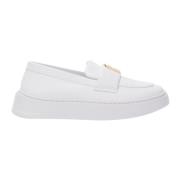 Loafers Furla , White , Dames