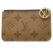 Pre-owned Canvas wallets Louis Vuitton Vintage , Brown , Unisex