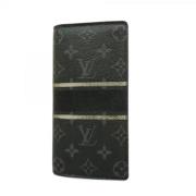 Pre-owned Fabric wallets Louis Vuitton Vintage , Black , Heren